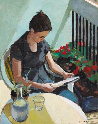 THE BALCONY, 1993 by James MacKeown sold for 5,200 at Whyte's Auctions