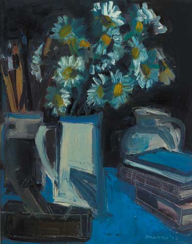 DAISIES AND BOOKS, 2005 by Brian Ballard sold for 4,200 at Whyte's Auctions