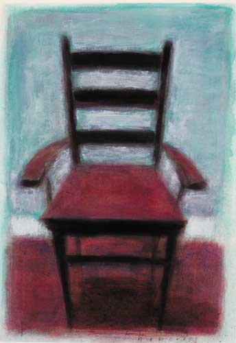 RED CHAIR by Neil Shawcross sold for 7,000 at Whyte's Auctions