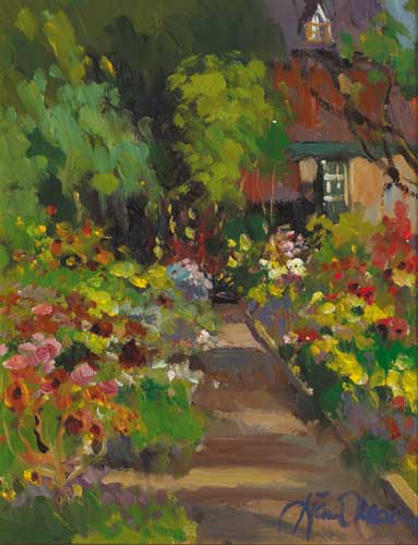 COTTAGE GARDEN by Liam Treacy sold for 2,600 at Whyte's Auctions