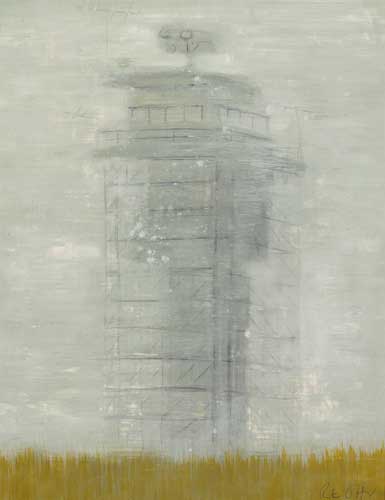STUDY FOR SOUTH ARMAGH WATCH TOWER, 2006 by Rita Duffy sold for 6,300 at Whyte's Auctions