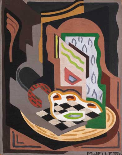 TWO ELEMENTS, 1924 by Mainie Jellett sold for 40,000 at Whyte's Auctions