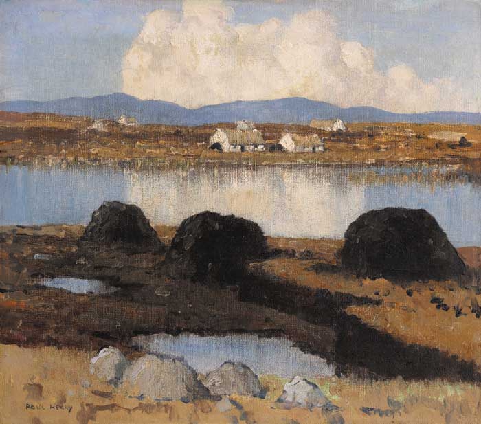 A LAKE IN KERRY, circa 1934-5 by Paul Henry RHA (1876-1958) at Whyte's Auctions