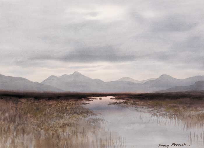 TWELVE BENS, CONNEMARA by William Percy French sold for 40,000 at Whyte's Auctions