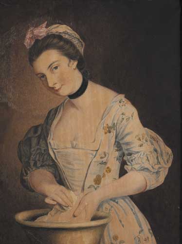 MARIA GUNNING, LADY COVENTRY by Henry Albert Morland (c.1716-1797) at Whyte's Auctions