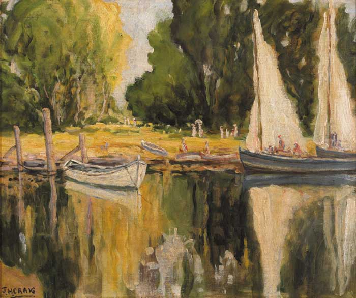 SUMMER YACHTING by James Humbert Craig sold for 16,500 at Whyte's Auctions