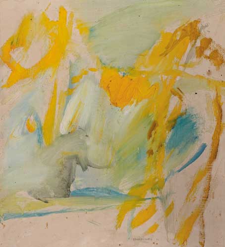 STUDY FOR WHITETHORN BUSH I, 1966 by Barrie Cooke sold for 2,900 at Whyte's Auctions