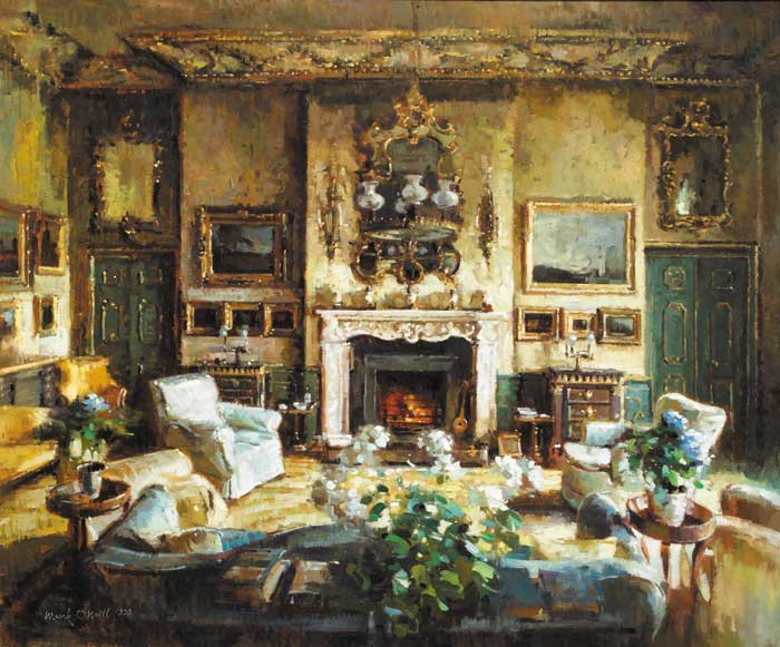 DRAWING ROOM OF A HOUSE IN HOLLAND PARK, LONDON, 1998 by Mark O'Neill sold for 20,000 at Whyte's Auctions