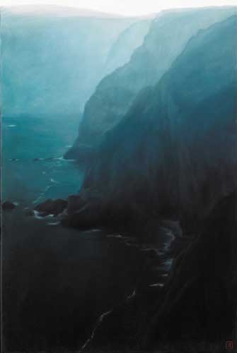 CLIFFS FROM HORN HEAD, DONEGAL by Guy Hanscomb sold for 1,500 at Whyte's Auctions