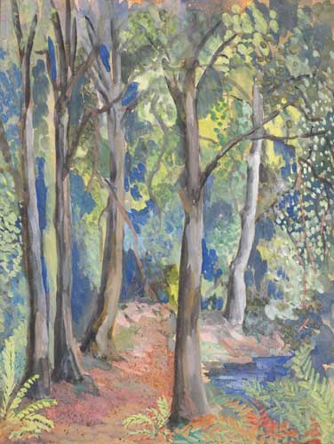 FOREST SCENE by Sylvia Cooke-Collis sold for 1,050 at Whyte's Auctions