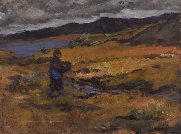 BRINGING HOME THE TURF by Estella Frances Solomons sold for 3,000 at Whyte's Auctions