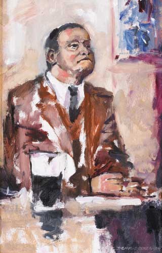 PINT OF GUINNESS, 1997 by Dennis Orme Shaw sold for 500 at Whyte's Auctions