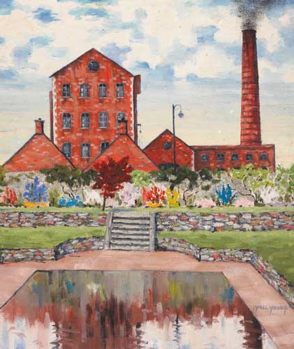 THE SUNBEAM FACTORY, CORK by Mabel Young sold for 1,500 at Whyte's Auctions