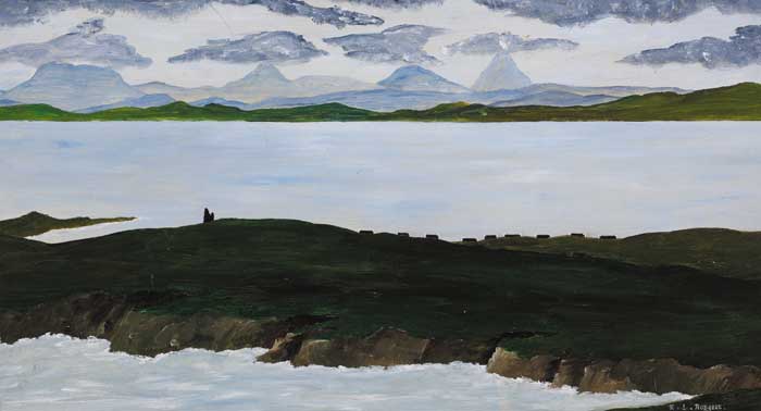 ARRANMORE, LOOKING TOWARDS ERRIGAL by Ruair Rodgers sold for 550 at Whyte's Auctions