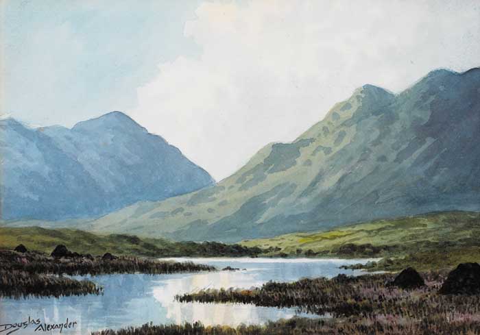 NEAR LOUISBERG, CONNEMARA by Douglas Alexander sold for 1,100 at Whyte's Auctions