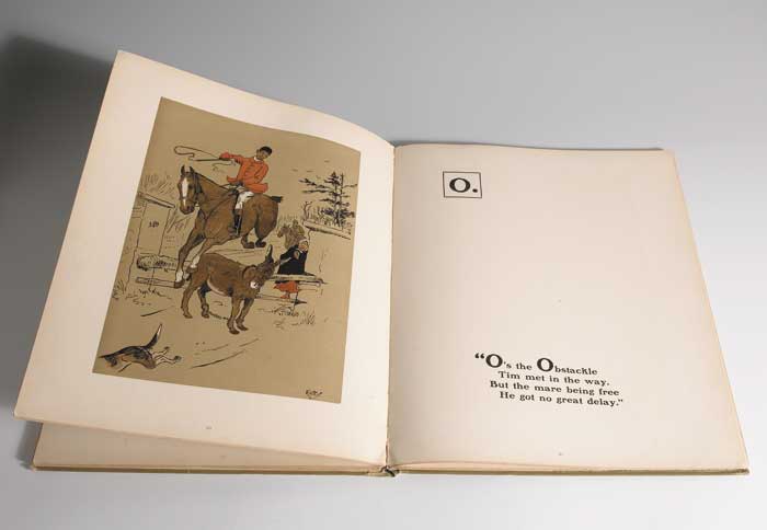 Slippers ABC of Fox Hunting, written and illustrated by Edith Somerville by Edith Oenone Somerville sold for 1,000 at Whyte's Auctions