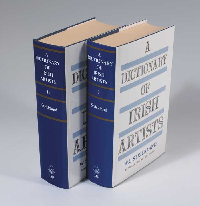 A Dictionary of Irish Artists - two volume set by Walter G. Strickland sold for 220 at Whyte's Auctions