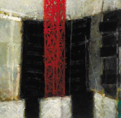 RED CRANE 5 by John Shinnors sold for 22,000 at Whyte's Auctions