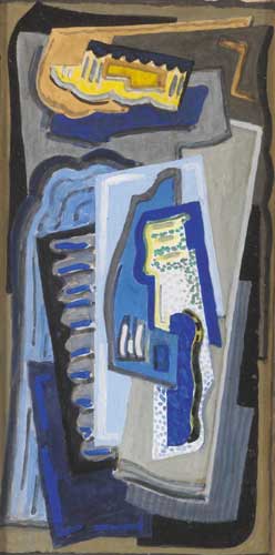ABSTRACT, circa 1924-26 by Mainie Jellett sold for 8,500 at Whyte's Auctions