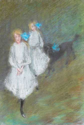 TWO GIRLS DANCING by William Butler Yeats sold for 16,000 at Whyte's Auctions