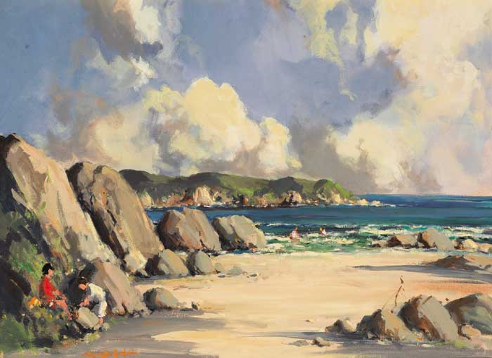 GARRON HEAD, COUNTY ANTRIM by George K. Gillespie sold for 6,700 at Whyte's Auctions