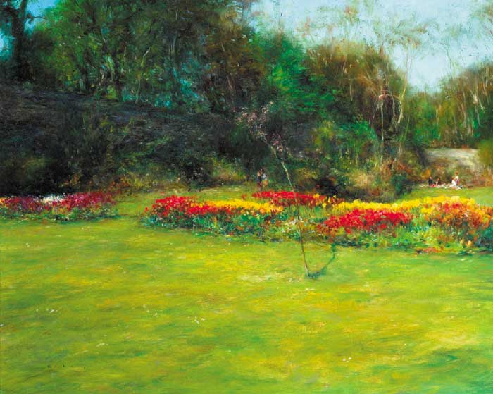 A SUMMER GARDEN, 2001 by Paul Kelly sold for 4,800 at Whyte's Auctions