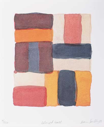 COLOURED WALL, 2003 by Sen Scully (b.1945) at Whyte's Auctions