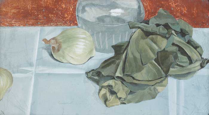 ONION, CABBAGE AND RAMEKIN by Edward McGuire sold for 5,000 at Whyte's Auctions
