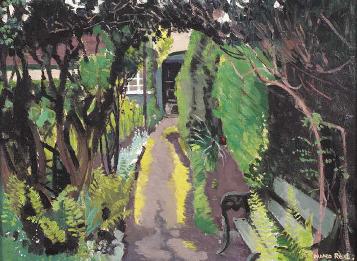CHORD ROAD GARDEN, DROGHEDA, circa 1945 by Nano Reid sold for 13,000 at Whyte's Auctions