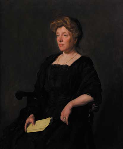 PORTRAIT OF AMY MAUD STEEL by Sir Gerald Festus Kelly sold for 6,000 at Whyte's Auctions
