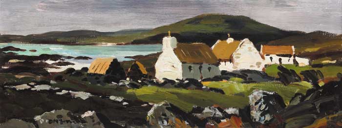 BALLYCONNEELY BAY, CONNEMARA, circa 1963-64 by Donald McIntyre sold for 6,600 at Whyte's Auctions