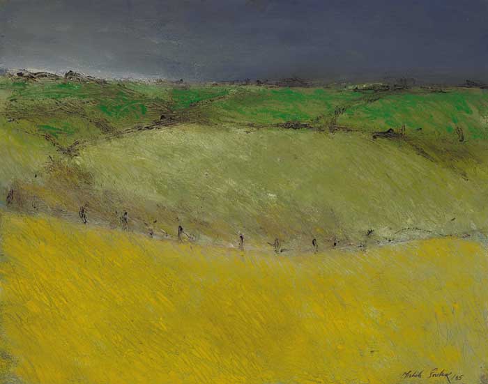 SUMMER LANDSCAPE, WICKLOW, 1985 by Michelle Souter sold for 900 at Whyte's Auctions