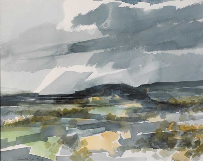 BURREN, COUNTY CLARE, 1999 by Liam O Broin sold for 650 at Whyte's Auctions