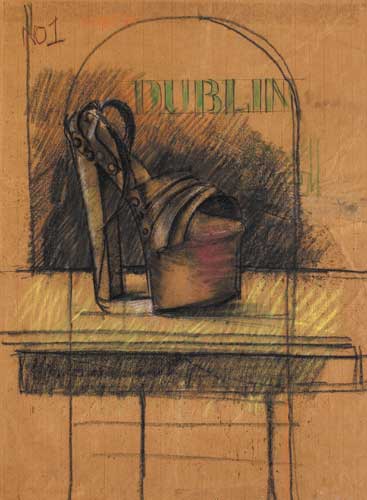 PLATFORM SHOE, NO. 1, DUBLIN, 1981 by Charles Cullen sold for 800 at Whyte's Auctions
