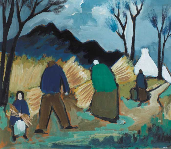 HARVEST SCENE by Markey Robinson sold for 18,000 at Whyte's Auctions