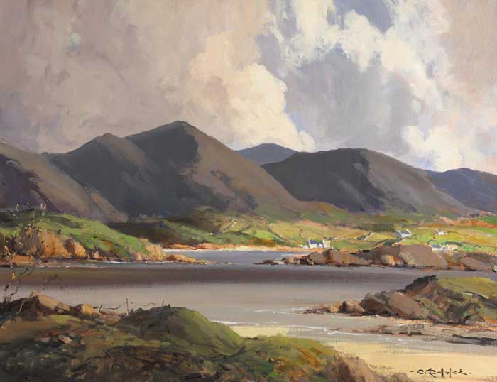 NEAR RENVYLE, CONNEMARA, COUNTY GALWAY by George K. Gillespie sold for 6,900 at Whyte's Auctions