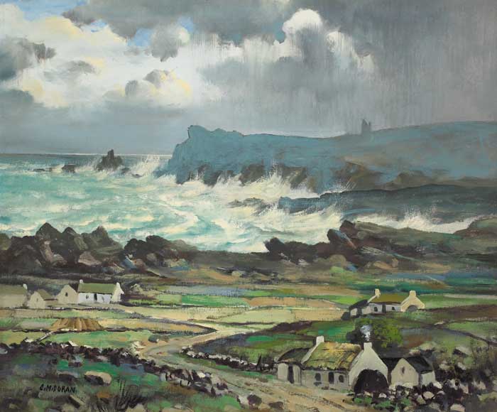SYBIL HEAD, KERRY COAST, 1962 by Christopher M. Doran sold for 750 at Whyte's Auctions