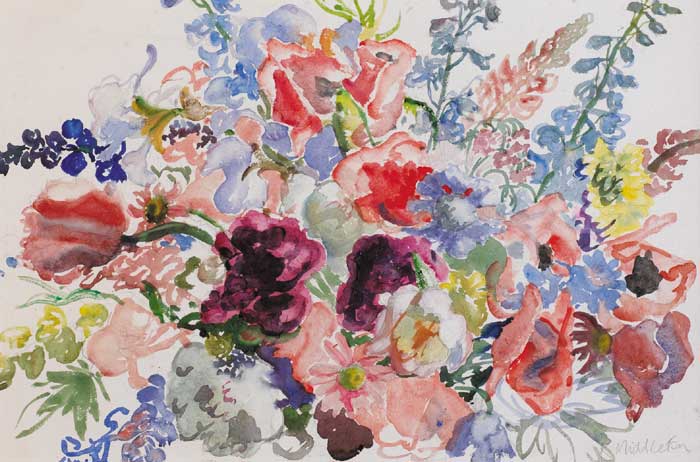 SUMMER FLOWERS by Kate Middleton sold for 850 at Whyte's Auctions