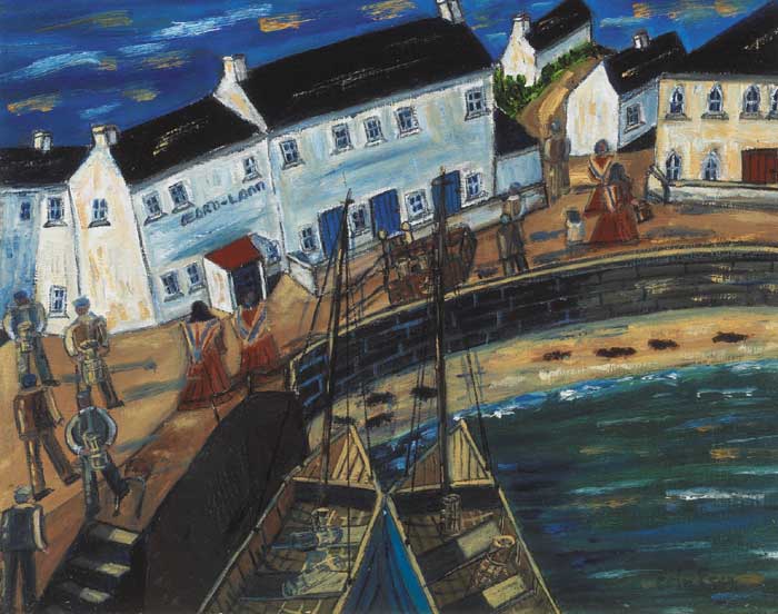 FISHERMEN OF ARAN by Orla Egan sold for 800 at Whyte's Auctions