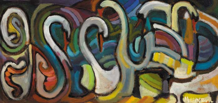 SWANS by Michael O'Neill sold for 850 at Whyte's Auctions