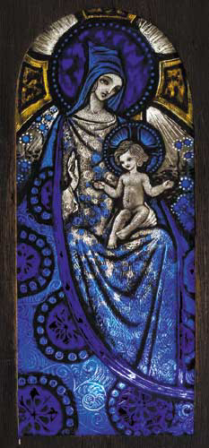 MADONNA AND CHILD by Studio of Harry Clarke sold for 5,600 at Whyte's Auctions