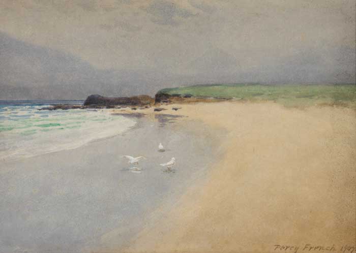RENVYLE, COUNTY GALWAY, 1909 by William Percy French sold for 7,500 at Whyte's Auctions