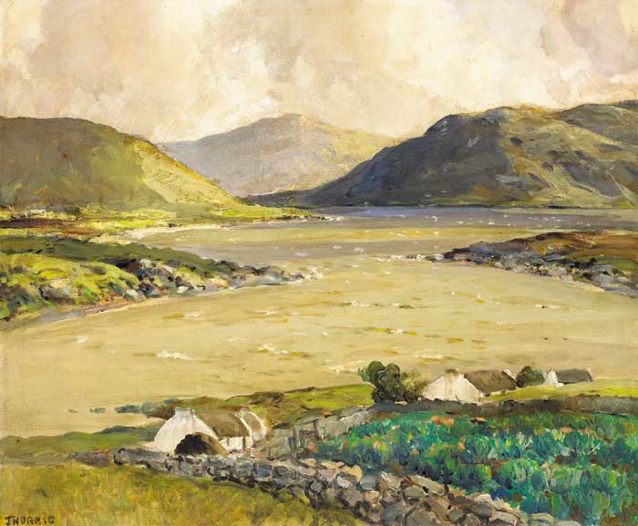 LOUGH ANURE, COUNTY DONEGAL by James Humbert Craig sold for 11,500 at Whyte's Auctions
