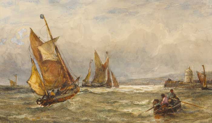RAMSGATE by Edwin Hayes sold for 2,800 at Whyte's Auctions