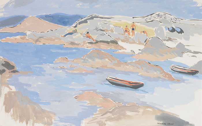THE STRAND AT CARRAROE by Frances J. Kelly sold for 1,800 at Whyte's Auctions