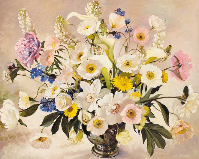 SPRING FLOWERS by Geraldine O'Brien sold for 2,500 at Whyte's Auctions