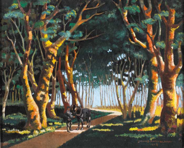 TREES, 1948 by Laurence Campbell sold for 2,200 at Whyte's Auctions