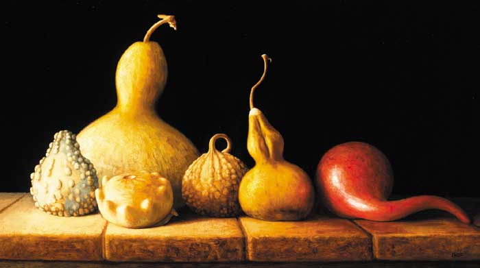 STILL LIFE WITH GOURDS by Stuart Morle sold for 4,000 at Whyte's Auctions