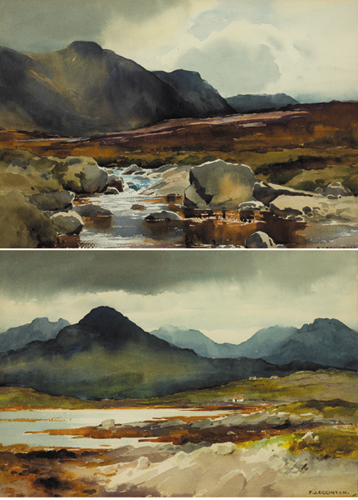 MOUNTAIN STREAM and LAKE (A PAIR) by Frank Egginton sold for 3,000 at Whyte's Auctions