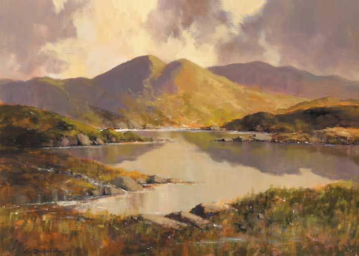 LOUGH NA FOOEY, COUNTY MAYO by George K. Gillespie sold for 22,000 at Whyte's Auctions